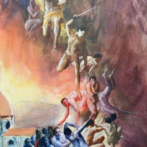 Christian HOCQUET (1935-2014): « The last judgement »