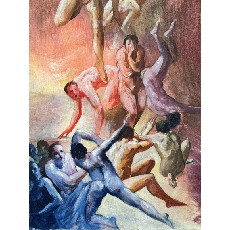 Christian HOCQUET (1935-2014): « The last judgement »