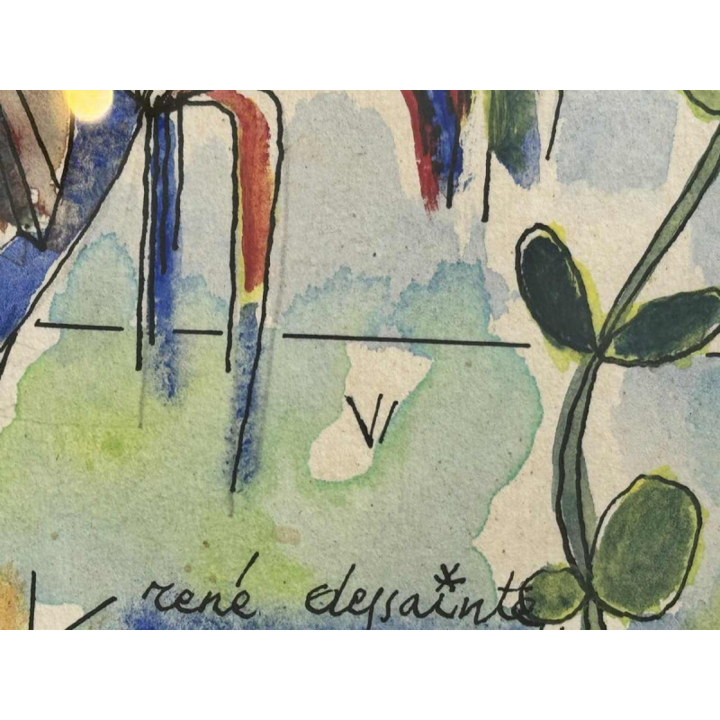 René DESSAINTE (1927-2012): "Chanteclair