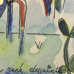 René DESSAINTE (1927-2012): "Chanteclair