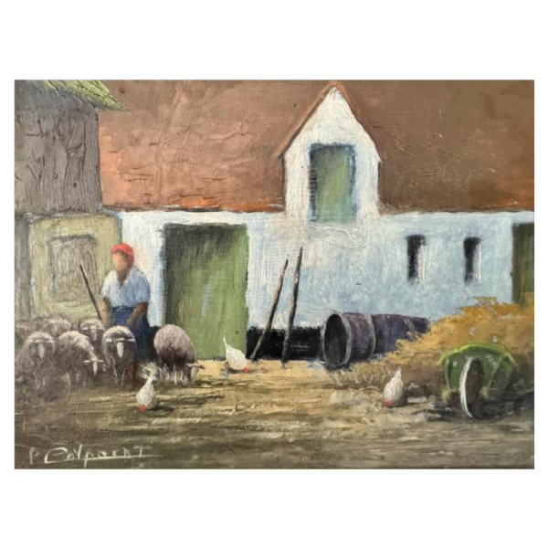 Prosper COLPAERT (1923-1990): boer en haar dieren