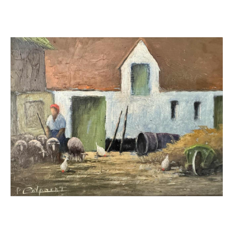 Prosper COLPAERT (1923-1990): boer en haar dieren
