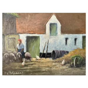 Prosper COLPAERT (1923-1990): boer en haar dieren