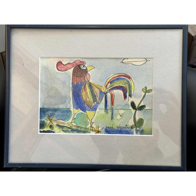 René DESSAINTE (1927-2012): "Chanteclair