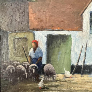 Prosper COLPAERT (1923-1990): boer en haar dieren