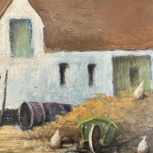 Prosper COLPAERT (1923-1990): farmer and her animals