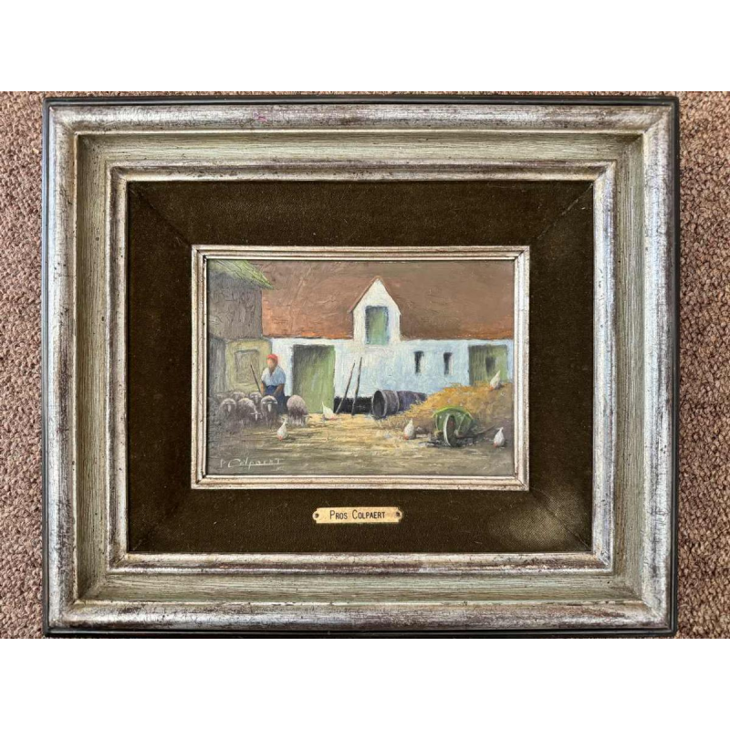 Prosper COLPAERT (1923-1990): farmer and her animals