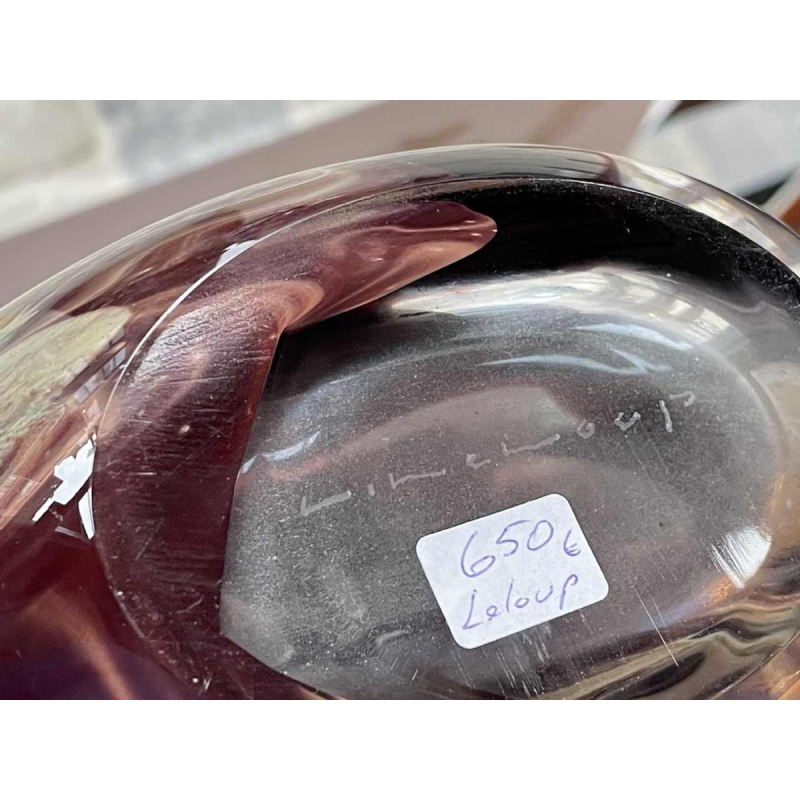 Louis Leloup (1929-) kristal vaas