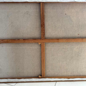 Christian HOCQUET « The last judgement » painting oil on canvas