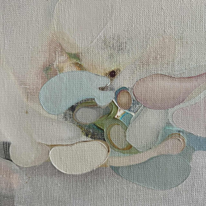 André SPRUMONT (1938-), abstracte verf olieverf op doek