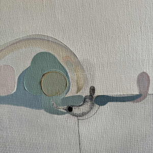 André SPRUMONT (1938-), abstracte verf olieverf op doek