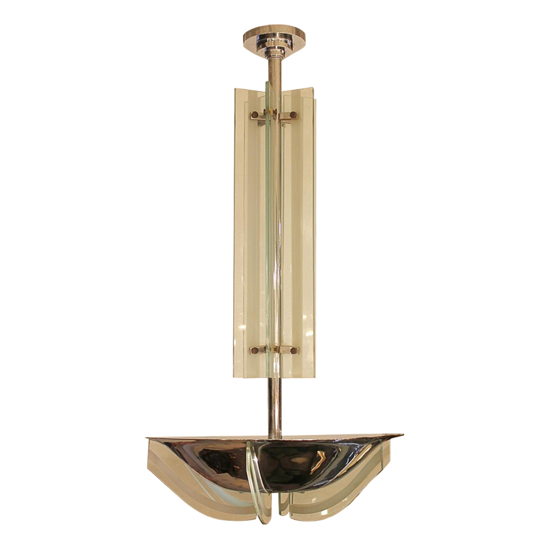 SUSPENSION ART-DECO MODERNISTE