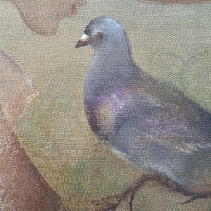 Albert de Villeroux “Le Secret” schilderij olieverf op doek, 20e eeuw