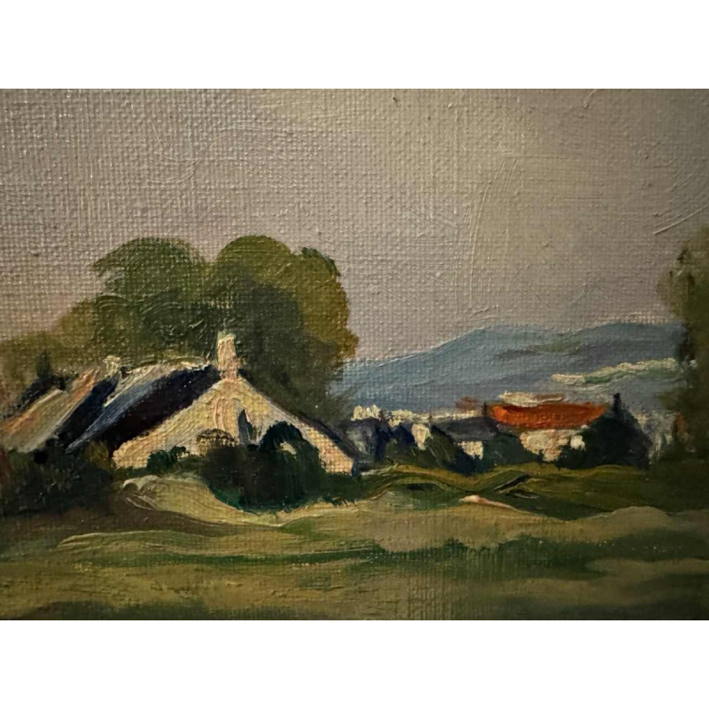 Émile ROULIN (around 1958): a Mosan or Condruzian landscape