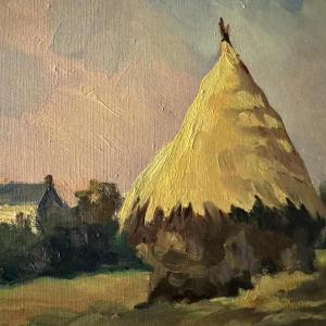 Émile ROULIN (around 1958): a Mosan or Condruzian landscape