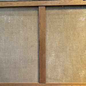 Géo WARZEE " Landschap van de Semois " schilderij olieverf op doek