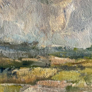 Jeanine DANDRIFOSSE : « Été en Ardennes » peinture huile sur toile