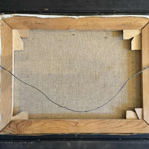 Jeanine DANDRIFOSSE: « Zomer in Ardennen » schilderij, olie op doek