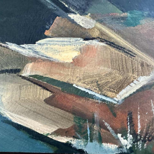 Désiré LOUETTE (1935-): « Before the dark night » acrylic