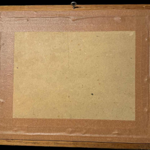 Option to buy Roger BERCKMANS "in the snowy street" oil on cardboard