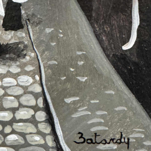 Marie-Louise BATARDY «  Begijnschap van Diest II » schilderij olie