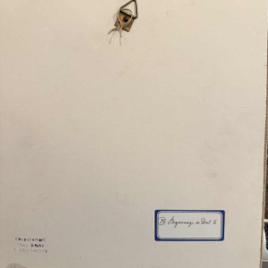 Marie-Louise BATARDY Béguinage de Diest II' peinture huile