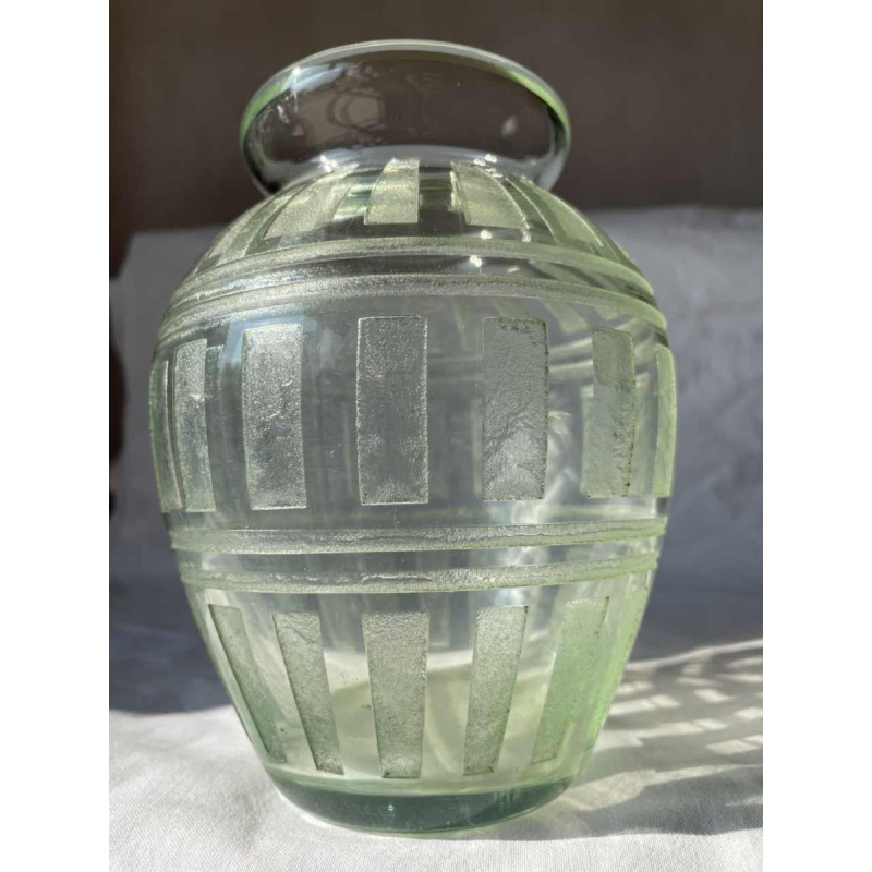 DAUM Nancy art deco vaas