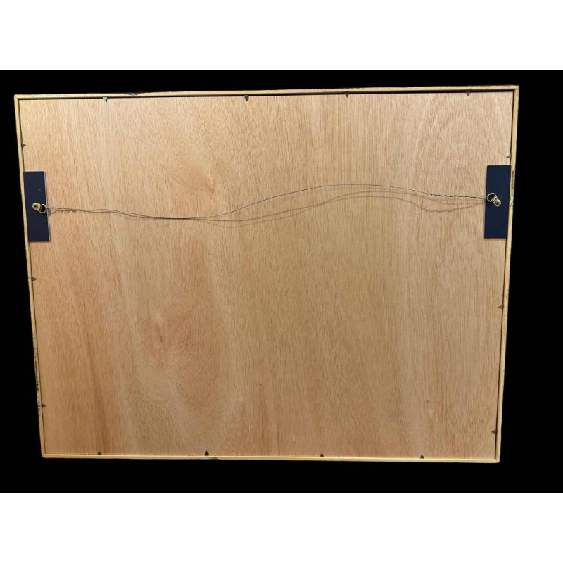 Odette COLLON: "Abstraction and syphons" pastel, abstract painting