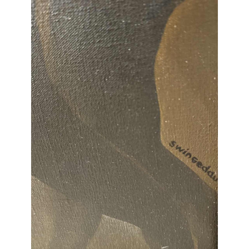 Igor SWINGEDAU « Symbolistische scène » schilderij olie op doek