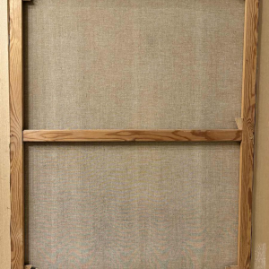 Igor SWINGEDAU « Symbolistische scène » schilderij olie op doek