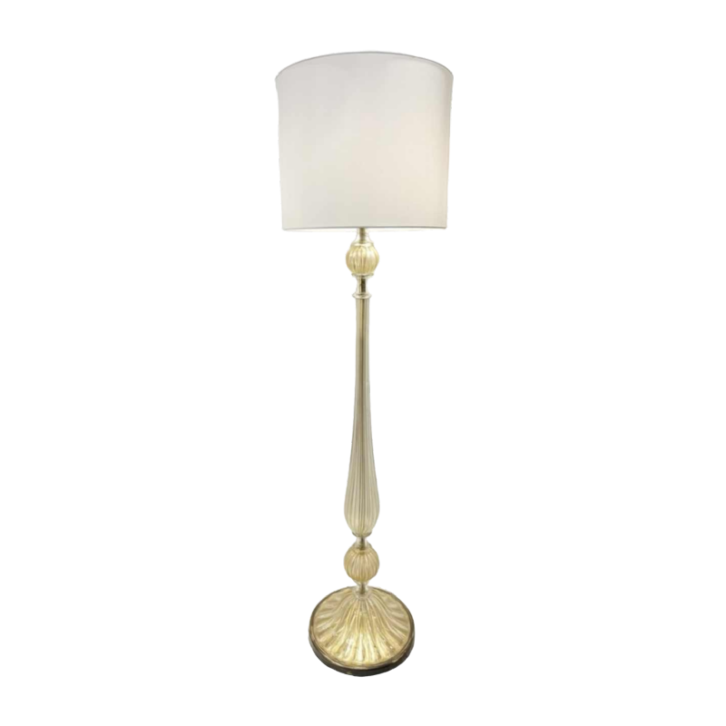 Seguso Vetri d'Arte, floor lamp in Venetian glass, circa 1940