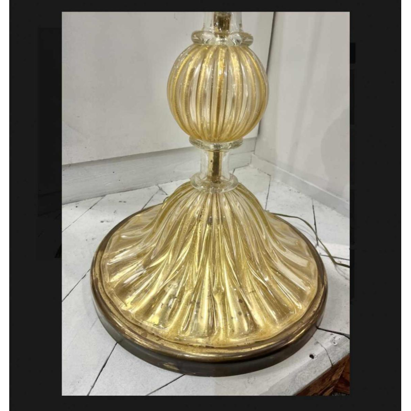 Seguso Vetri d'Arte, staande lamp van Venetiaans glas, circa 1940