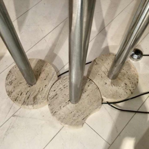 M.Vignelli voor Venini, set lampen, mod. "Tessuto" circa 1970