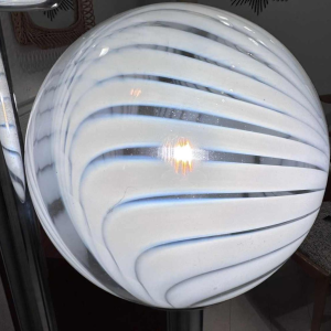 M.Vignelli voor Venini, set lampen, mod. "Tessuto" circa 1970