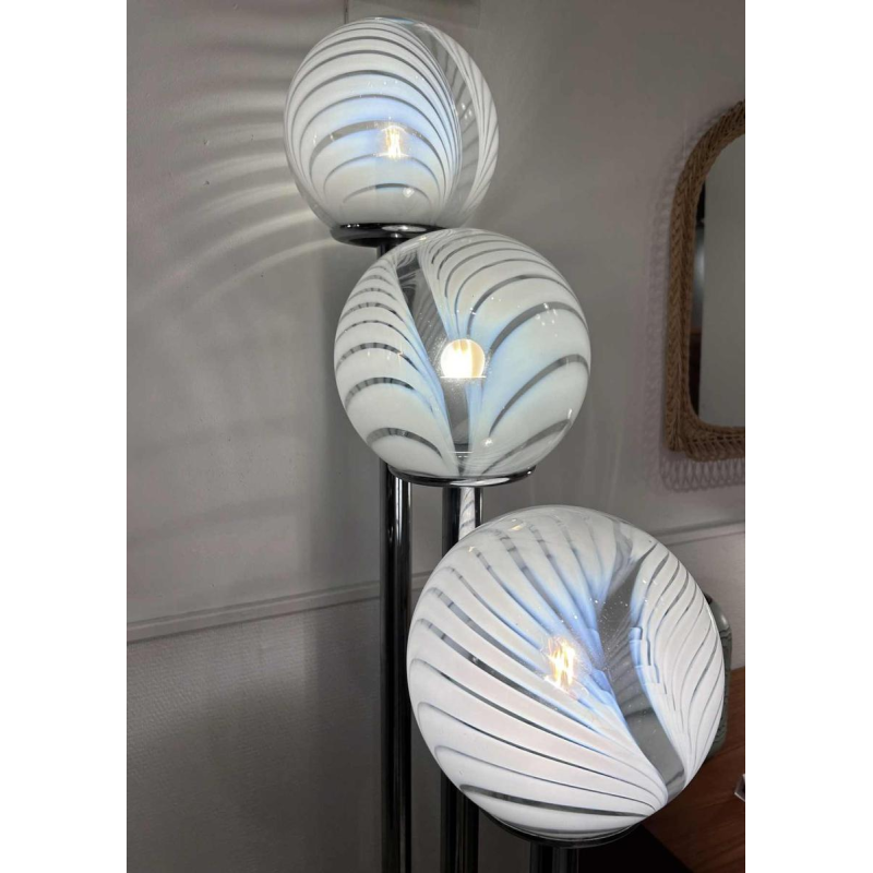 M.Vignelli for Venini, set of lights, mod. "Tessuto" circa 1970