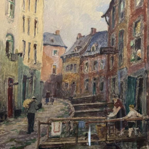 Albert DANDOY (1885-1977): Namen - looierijstraat in 1930.