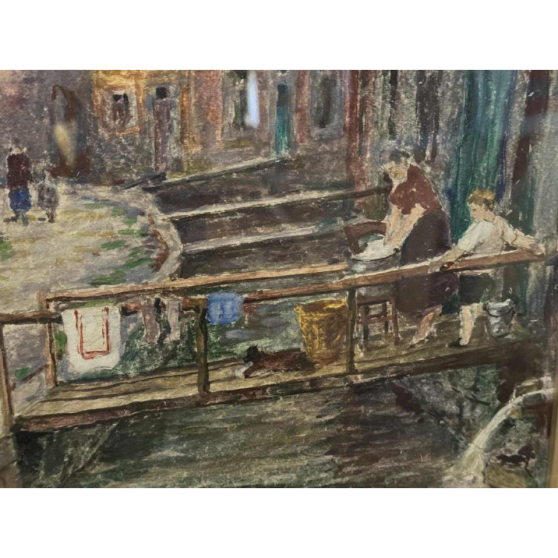 Albert DANDOY (1885-1977): Namen - looierijstraat in 1930.