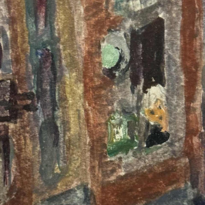 Albert DANDOY (1885-1977): « Namur - rue des tanneries en 1930 »