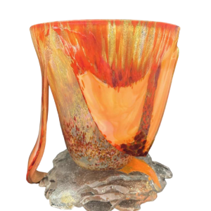 Robert EMERINGER Glass vase sculpture