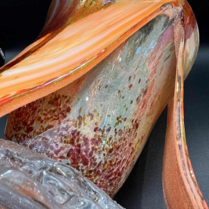 Robert EMERINGER Glass vase sculpture