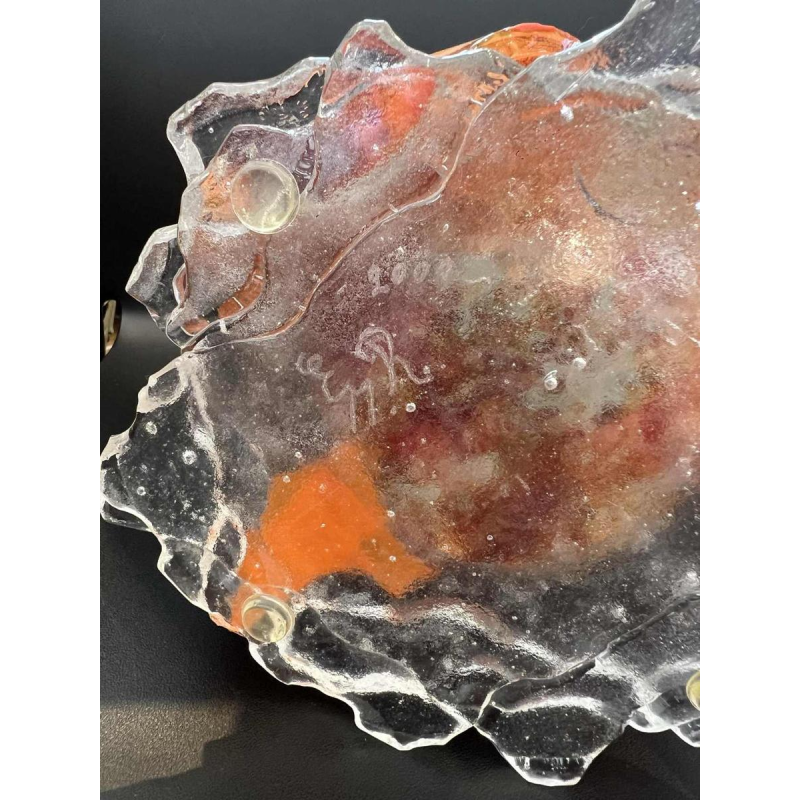 Robert EMERINGER Glass vase sculpture