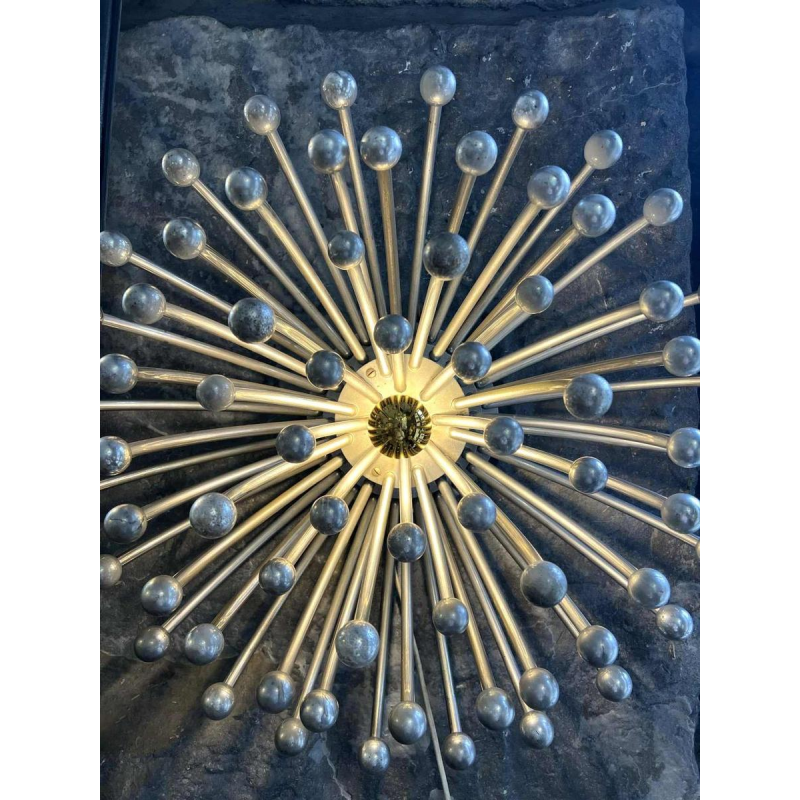 Grande lampe / applique PISTILLO de VALENTI LUCE - STUDIO TETRACH, Space Age, polymère chromé, ca 1970