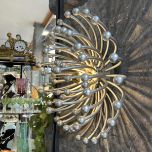 Grande lampe / applique PISTILLO de VALENTI LUCE - STUDIO TETRACH, Space Age, polymère chromé, ca 1970