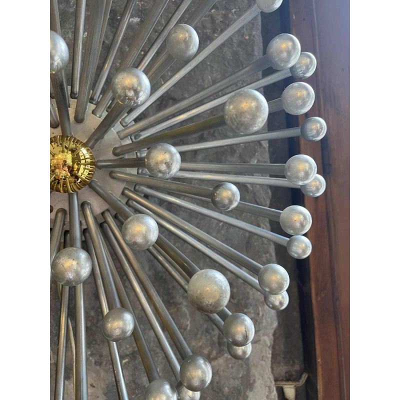 Grote lamp / wandlamp PISTILLO by VALENTI LUCE - STUDIO TETRACH, Space Age, verchroomd polymeer, ca 1970