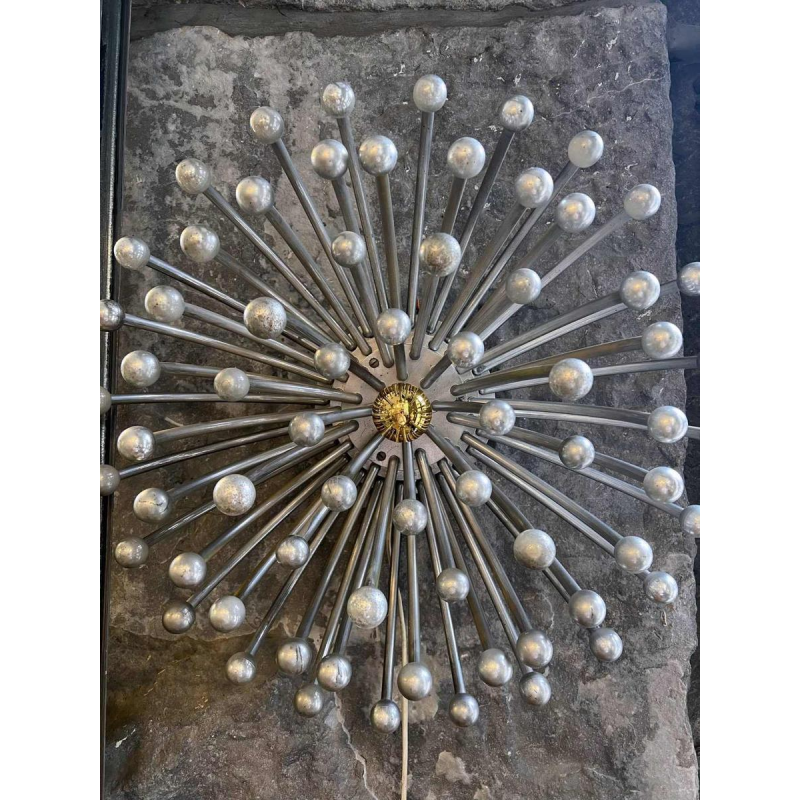 Grande lampe / applique PISTILLO de VALENTI LUCE - STUDIO TETRACH, Space Age, polymère chromé, ca 1970