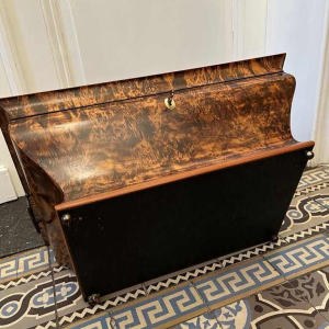 Shawl chest in the form of a sarcophagus, Charles X period