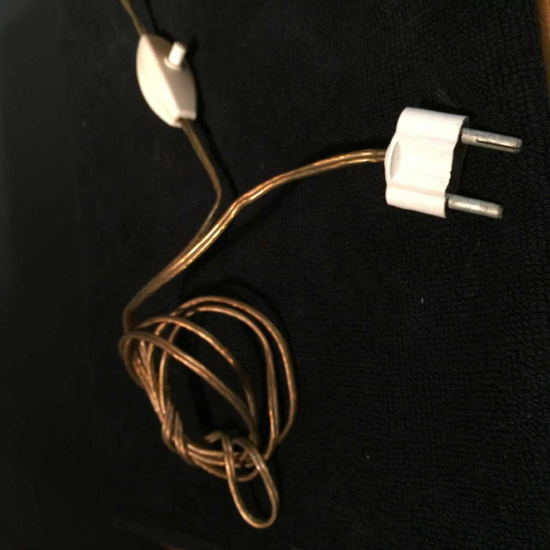 Grandjean Jourdan Vallauris, Lampe à poser céramique " faux-bois ", circa 1960