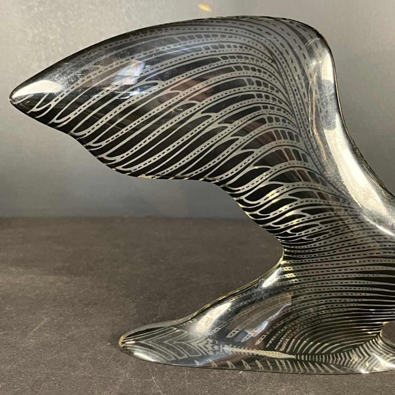 ABRAHAM PALATNIK 'Pelican' Sculpture, Optic'Art / Kinetic Lucite Resin, 1960s