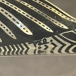 ABRAHAM PALATNIK 'Pelikaan' sculptuur Optic'Art / kinetische hars Lucite, 1960s