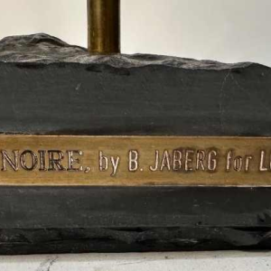 Béatrice Jaber, bronze sculpture of a truffle, commissioned for the restaurant "La Truffe Noire"